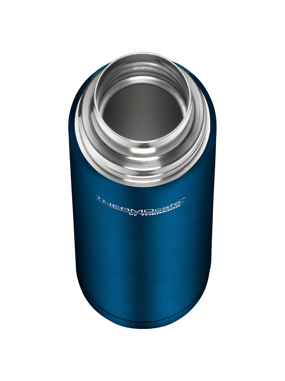 Bottiglia thermos TC, 500 ml, Coperchio: acciaio inossidabile, pla, Blu scuro opaco, 500 ml