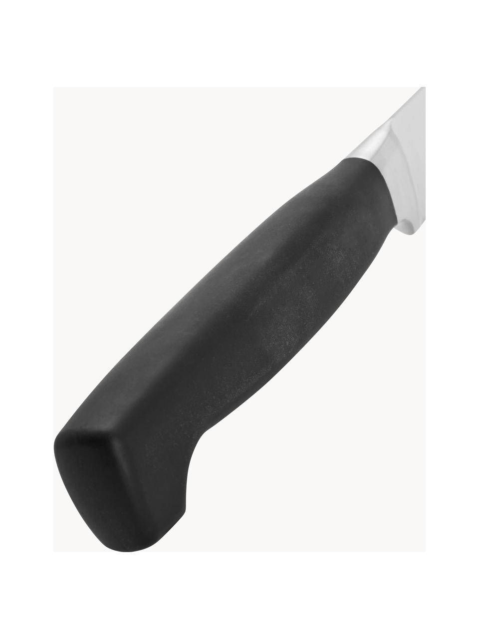 Cuchillo guarnición Four Star, Plateado, negro, L 21 cm