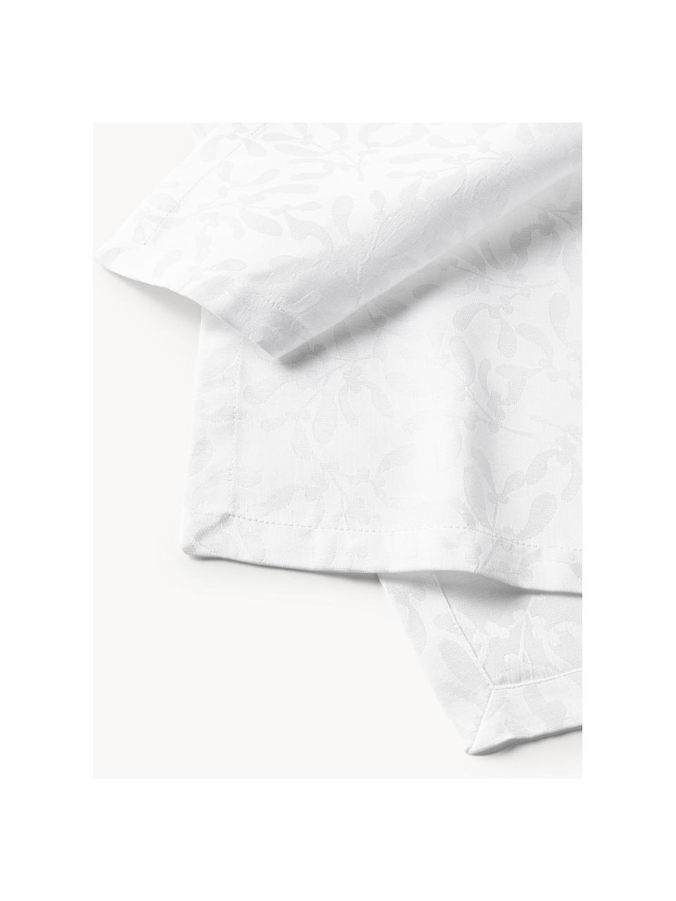 Serviettes en textile avec motif hivernal Hollyn, 4 pièces, 100 % coton

Le matériau est certifié STANDARD 100 OEKO-TEX®, 2534CIT, CITEVE, Blanc, larg. 45 x long. 45 cm