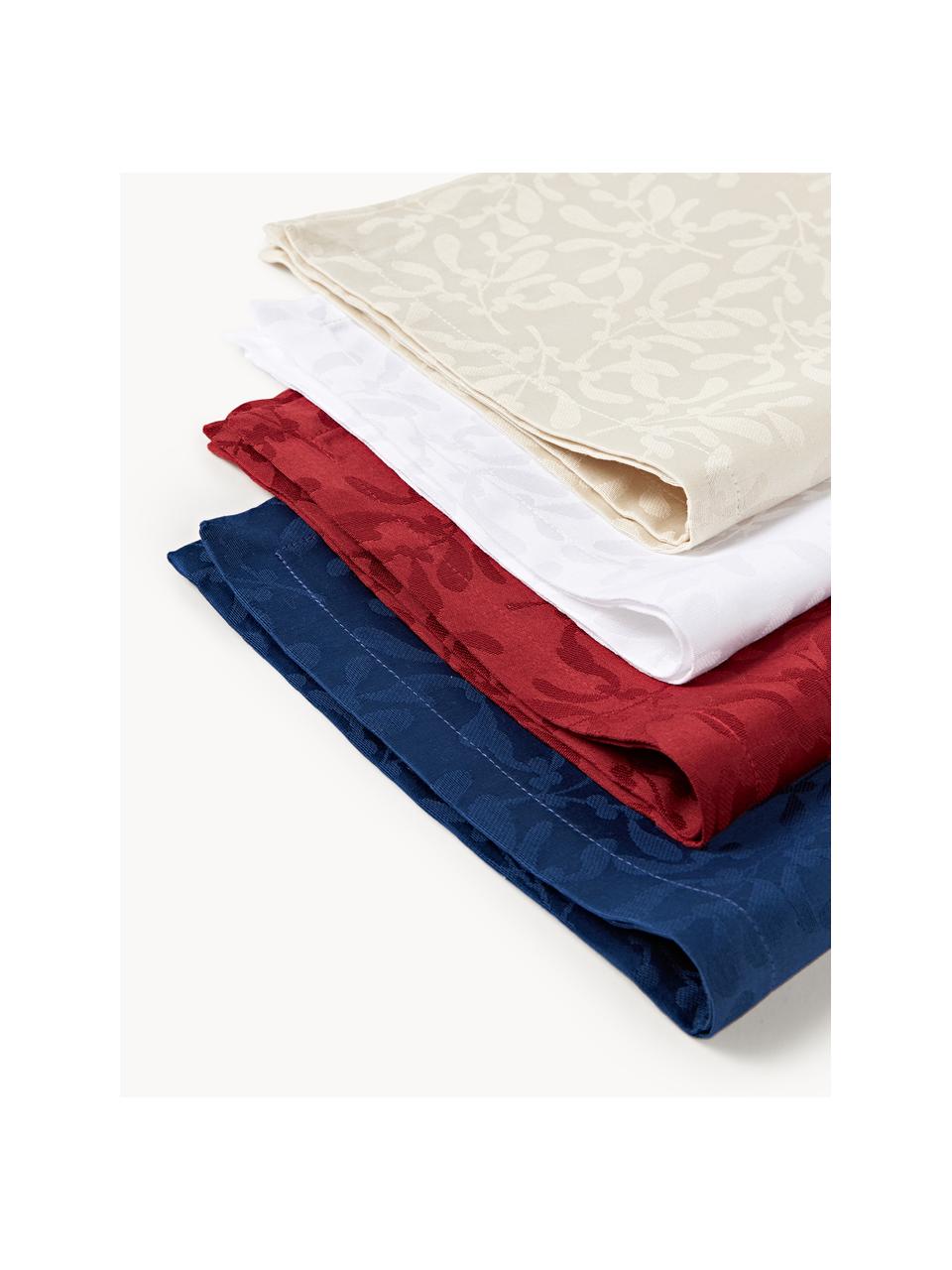 Serviettes en textile avec motif hivernal Hollyn, 4 pièces, 100 % coton

Le matériau est certifié STANDARD 100 OEKO-TEX®, 2534CIT, CITEVE, Blanc, larg. 45 x long. 45 cm