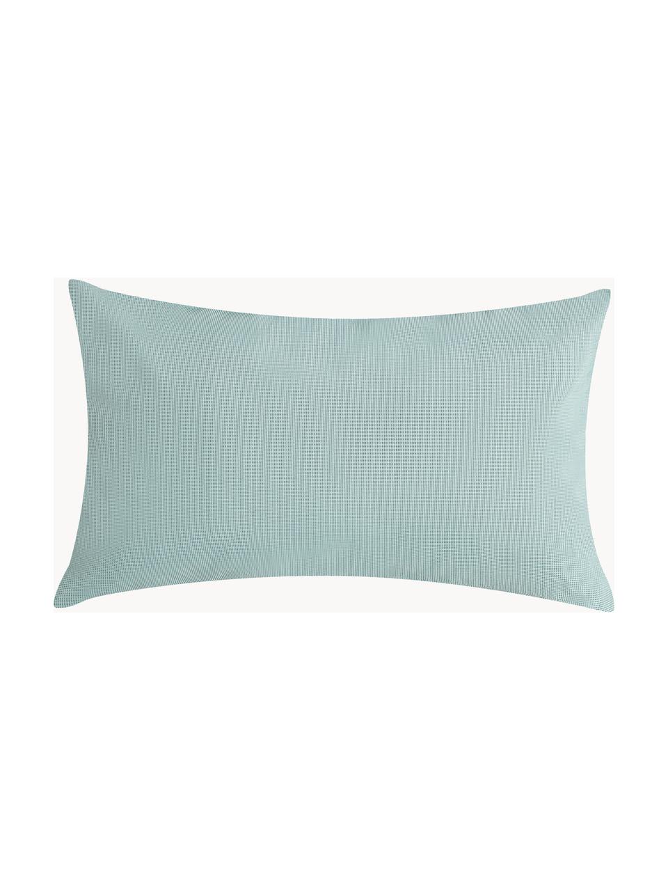 Cojín de exterior St. Maxime, con relleno, 100% poliéster, Verde menta, An 30 x L 50 cm