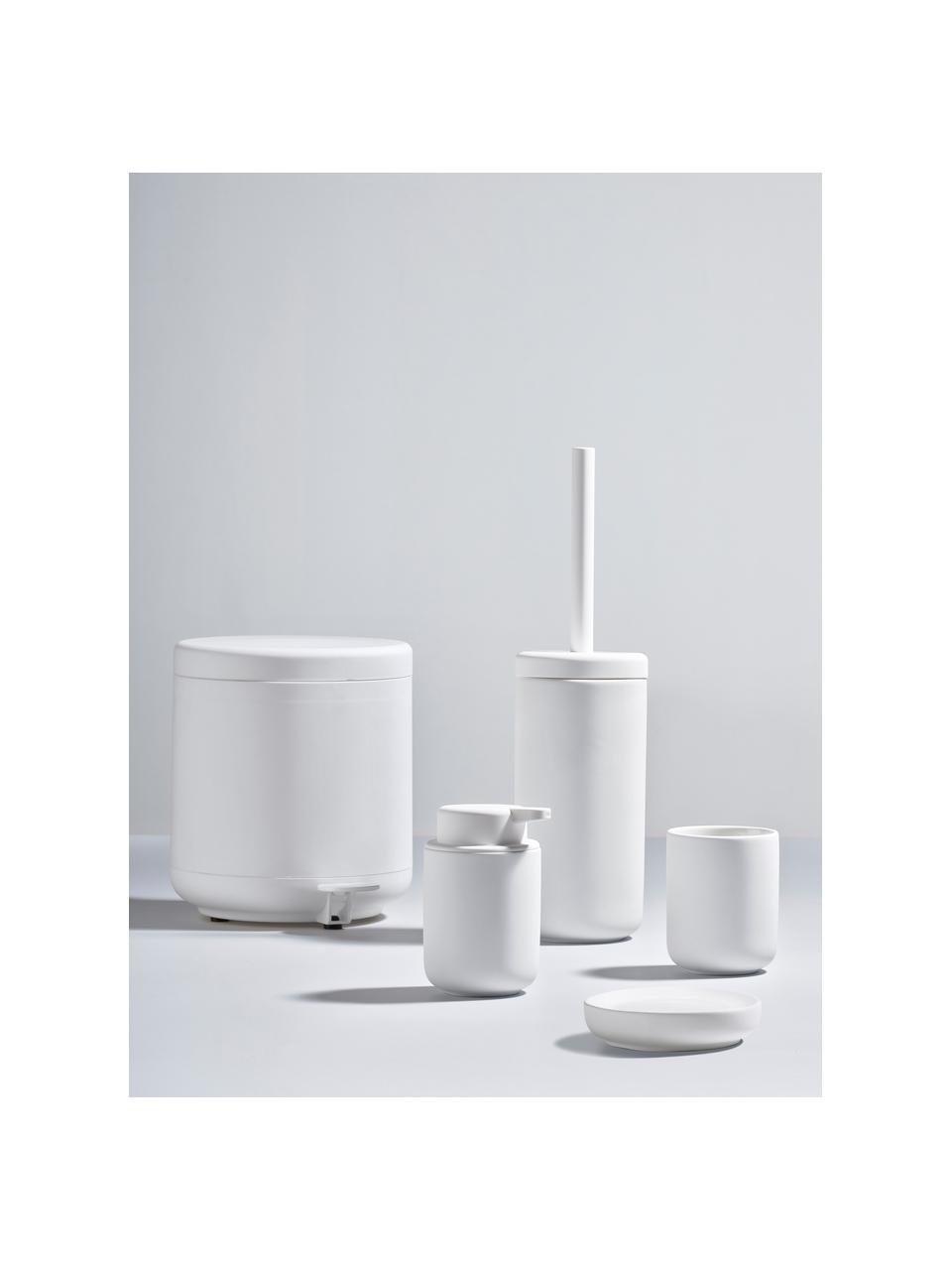 Toiletborstel Ume met houder, Wit, Ø 10 x H 39 cm