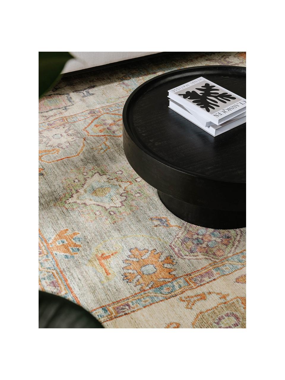 Vzorovaný koberec Mara, 100 % polyester, Béžové a oranžové tóny, Š 80 x D 150 cm (veľkosť XS)