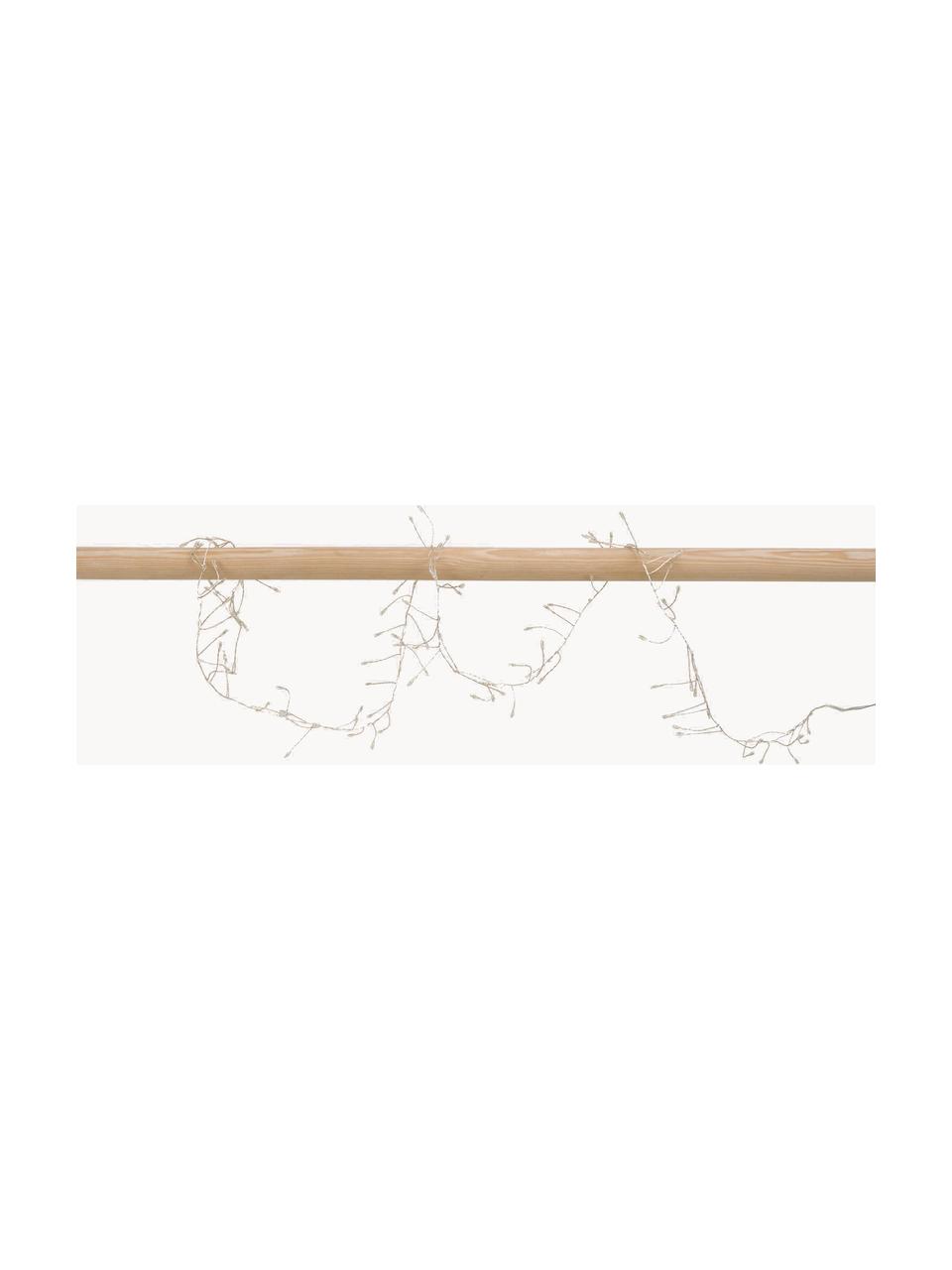 Guirlande lumineuse LED Compact, blanc froid, Plastique, Argenté, long. 120 cm