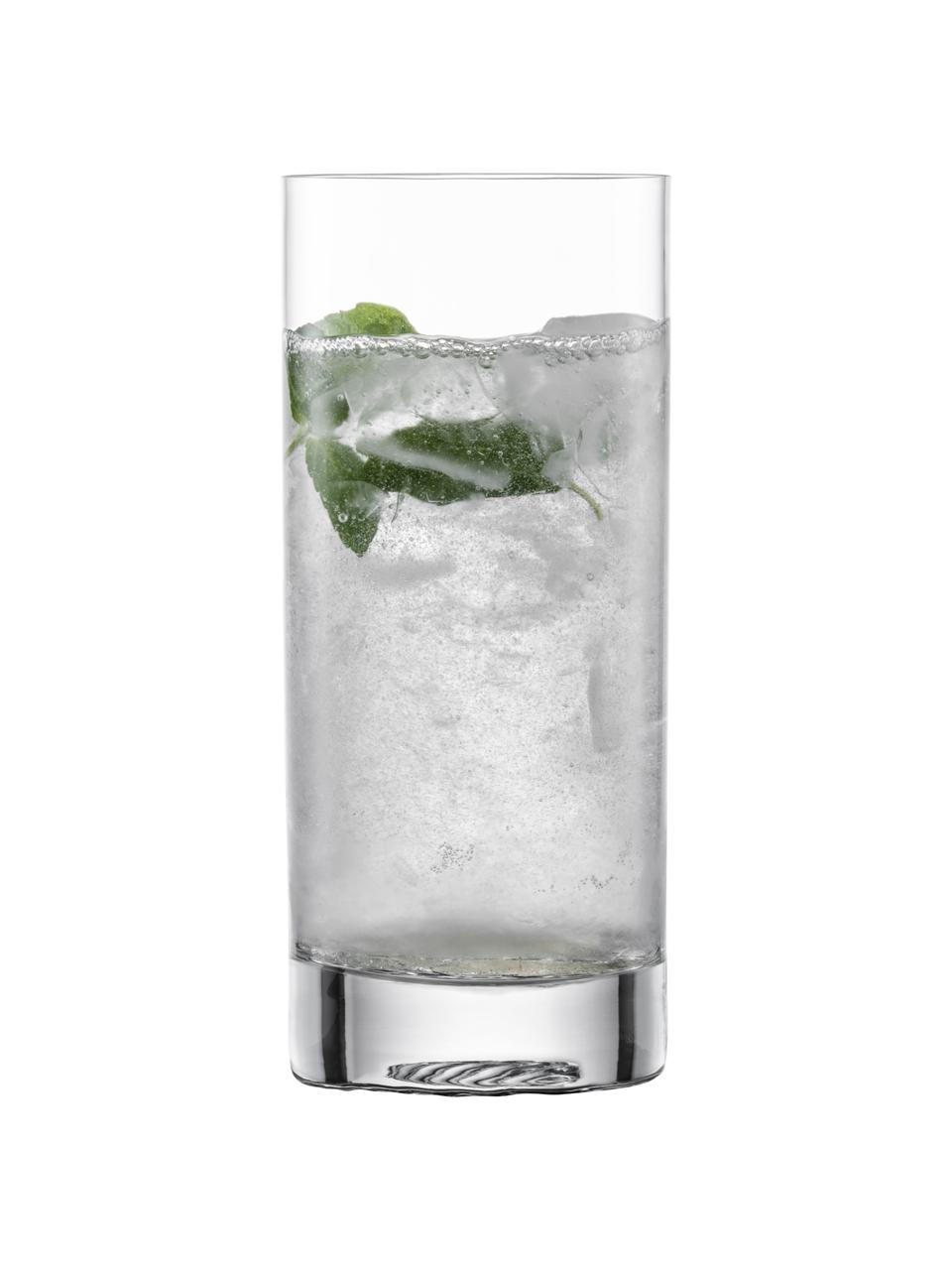 Křišťálové sklenice na long drink Echo, 4 ks, Tritanové křišťálové sklo, Transparentní, Ø 7 cm, V 17 cm, 480 ml