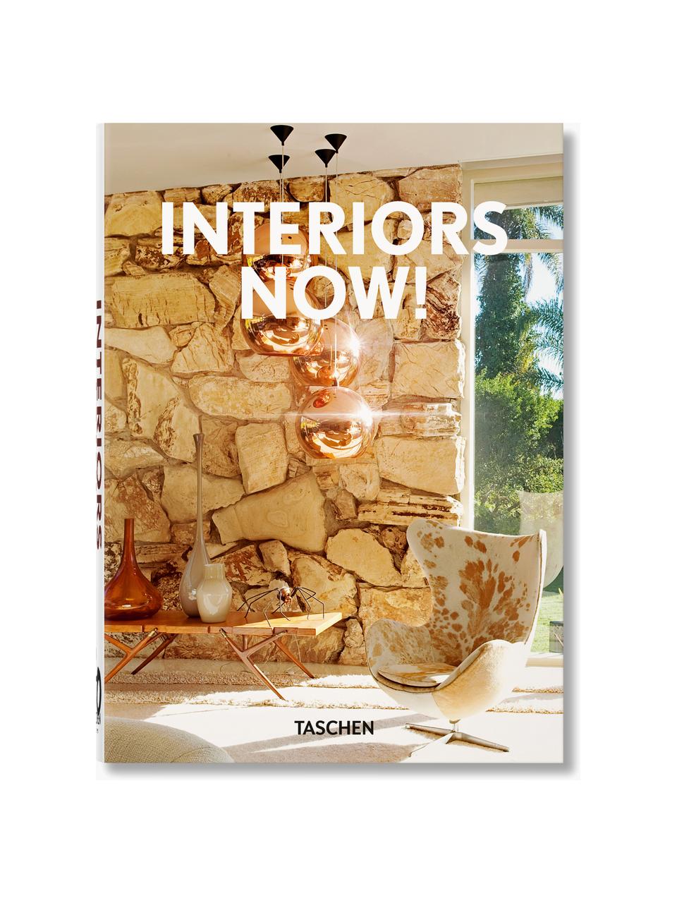 Livre photo Interiors Now!, Papier, couverture rigide, Interiors Now!, larg. 16 x prof. 22 cm