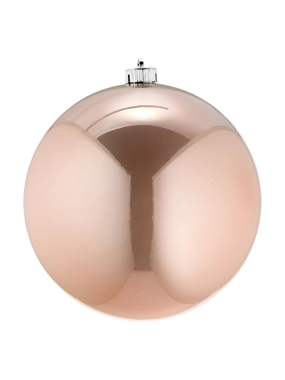 Boule de Noël incassable Stix Ø 20 cm, 2 pièces, Rose