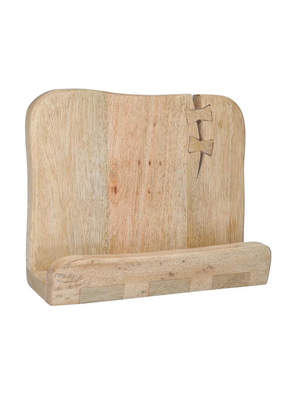 Kookboekstandaard Erba, Hout, Houtkleurig, B 24 x H 15 cm