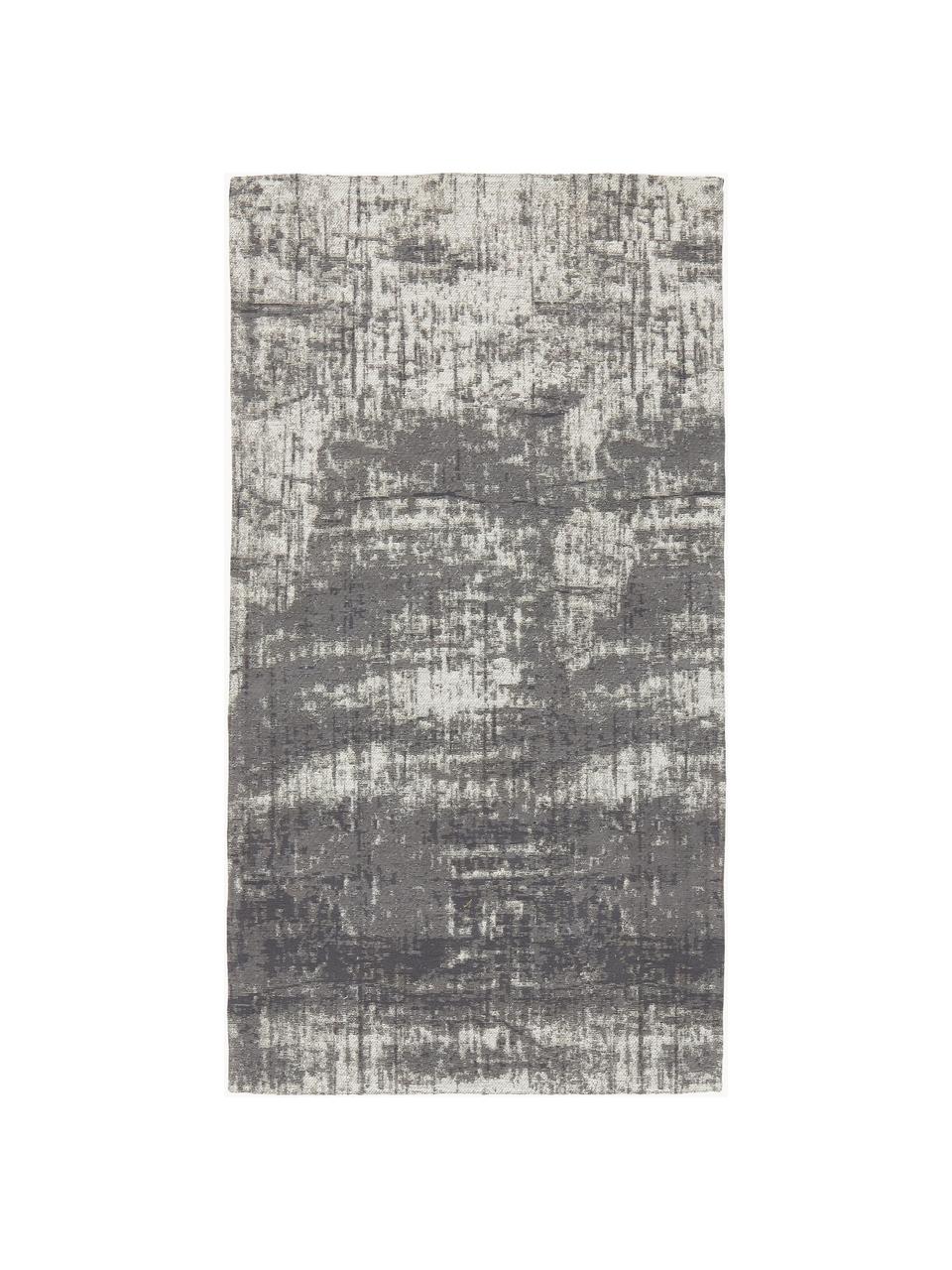 Ręcznie tkany dywan z bawełny Luise, Odcienie szarego, S 200 x D 300 cm (Rozmiar L)