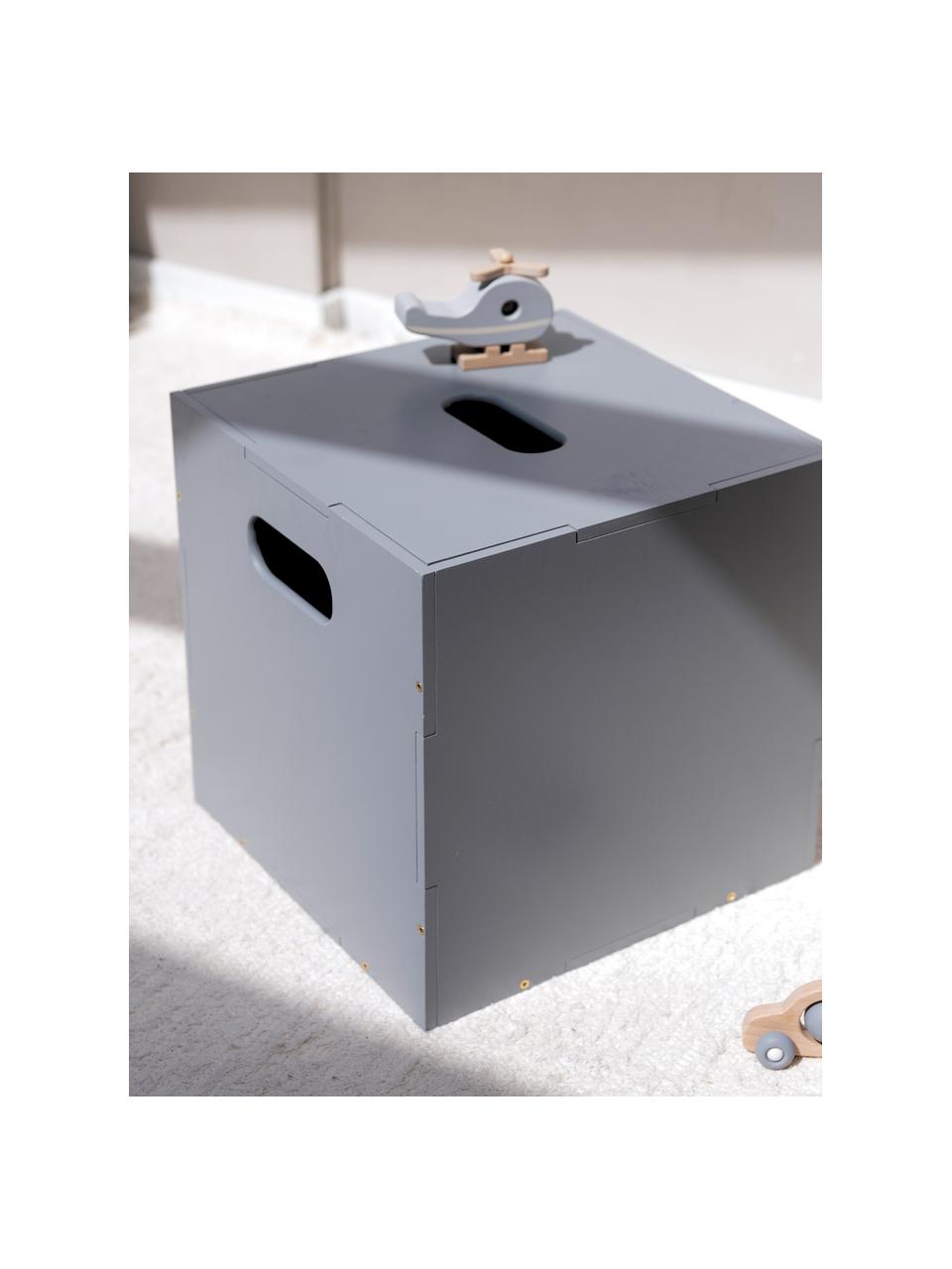 Holz-Aufbewahrungsbox Cube, Birkenholzfurnier, lackiert

Dieses Produkt wird aus nachhaltig gewonnenem, FSC®-zertifiziertem Holz gefertigt., Grau, B 36 x T 36 cm