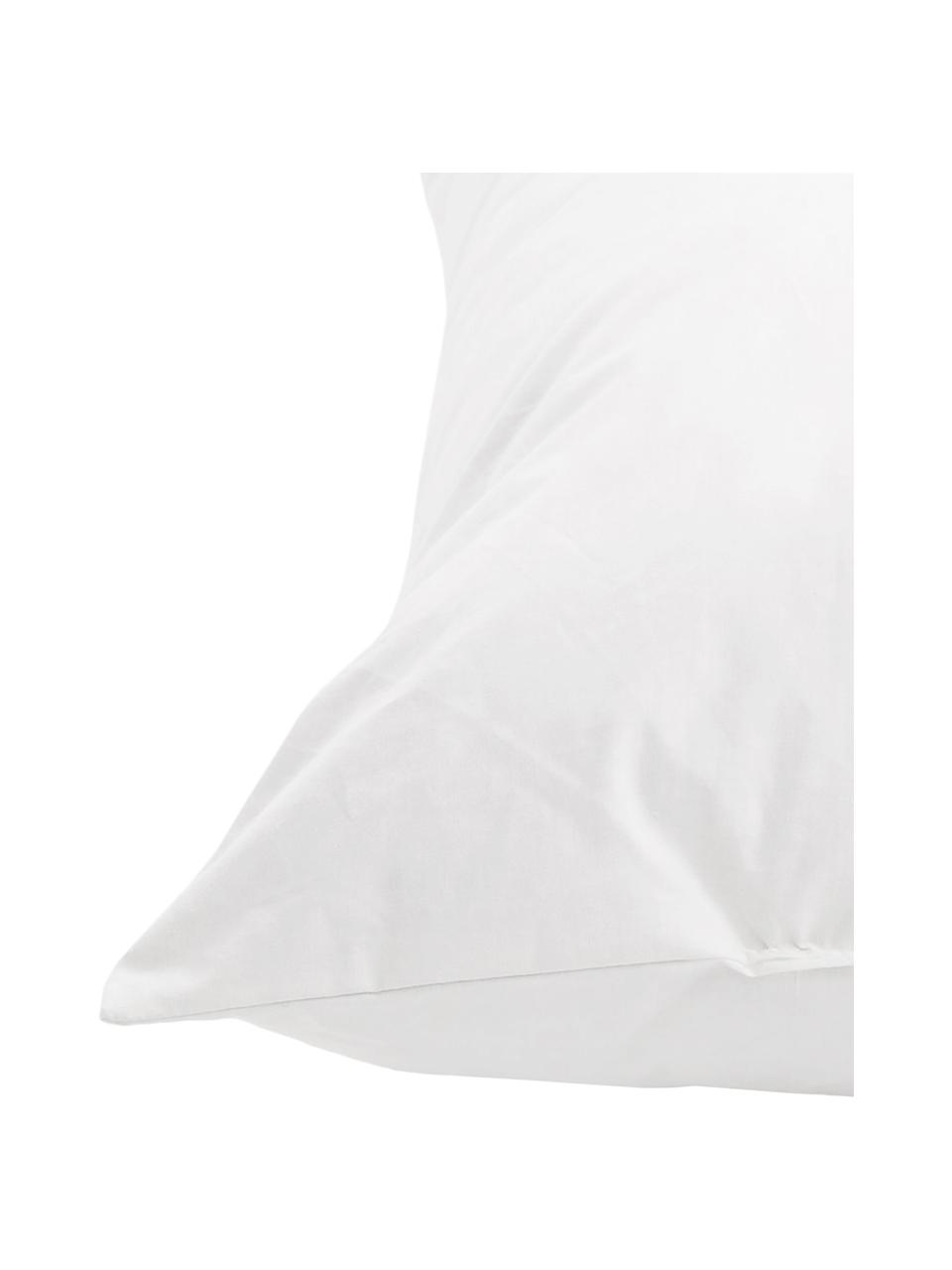 Wkład do poduszki dekoracyjnej z pierza Premium, 45x45, Biały, S 45 x D 45 cm