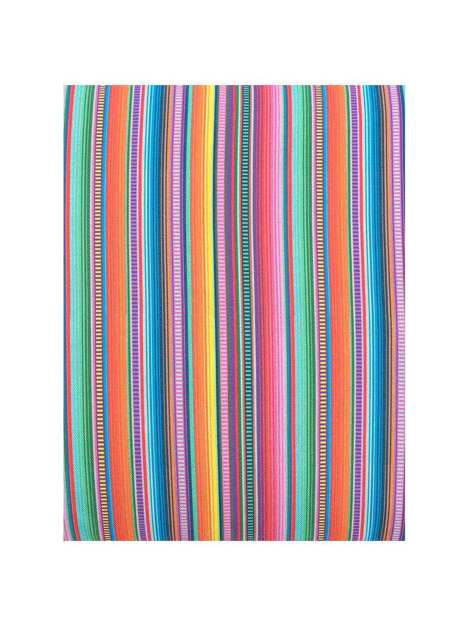 Funda de cojín a rayas Mariachi, Multicolor, An 40 x L 60 cm