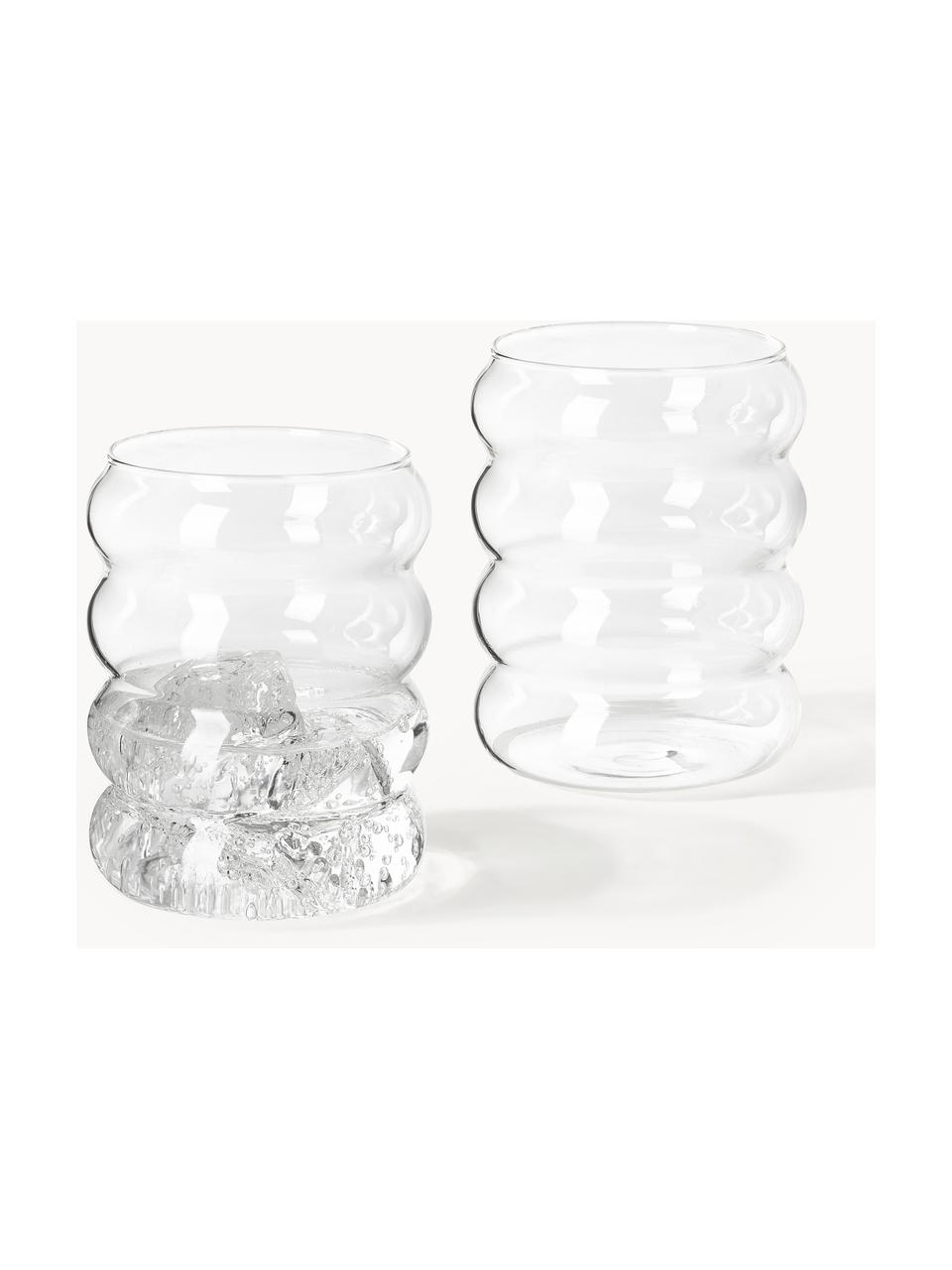 Carafe avec verres à eau soufflés bouche Bubbly, 5 élém., Verre borosilicate, soufflé bouche

Découvrez la polyvalence du verre borosilicaté pour votre maison ! Ce matériau de haute qualité, fiable et robuste, se distingue par une résistance exceptionnelle à la chaleur, ce qui le rend idéal pour votre thé ou café chaud. Par rapport au verre traditionnel, le verre borosilicaté est plus résistant aux fissures et aux bris, en faisant un compagnon sûr pour votre intérieur, Transparent, Lot de tailles différentes