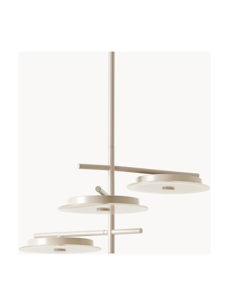 LED-Pendelleuchte Maxine, Beige, B 51 x T 51 cm