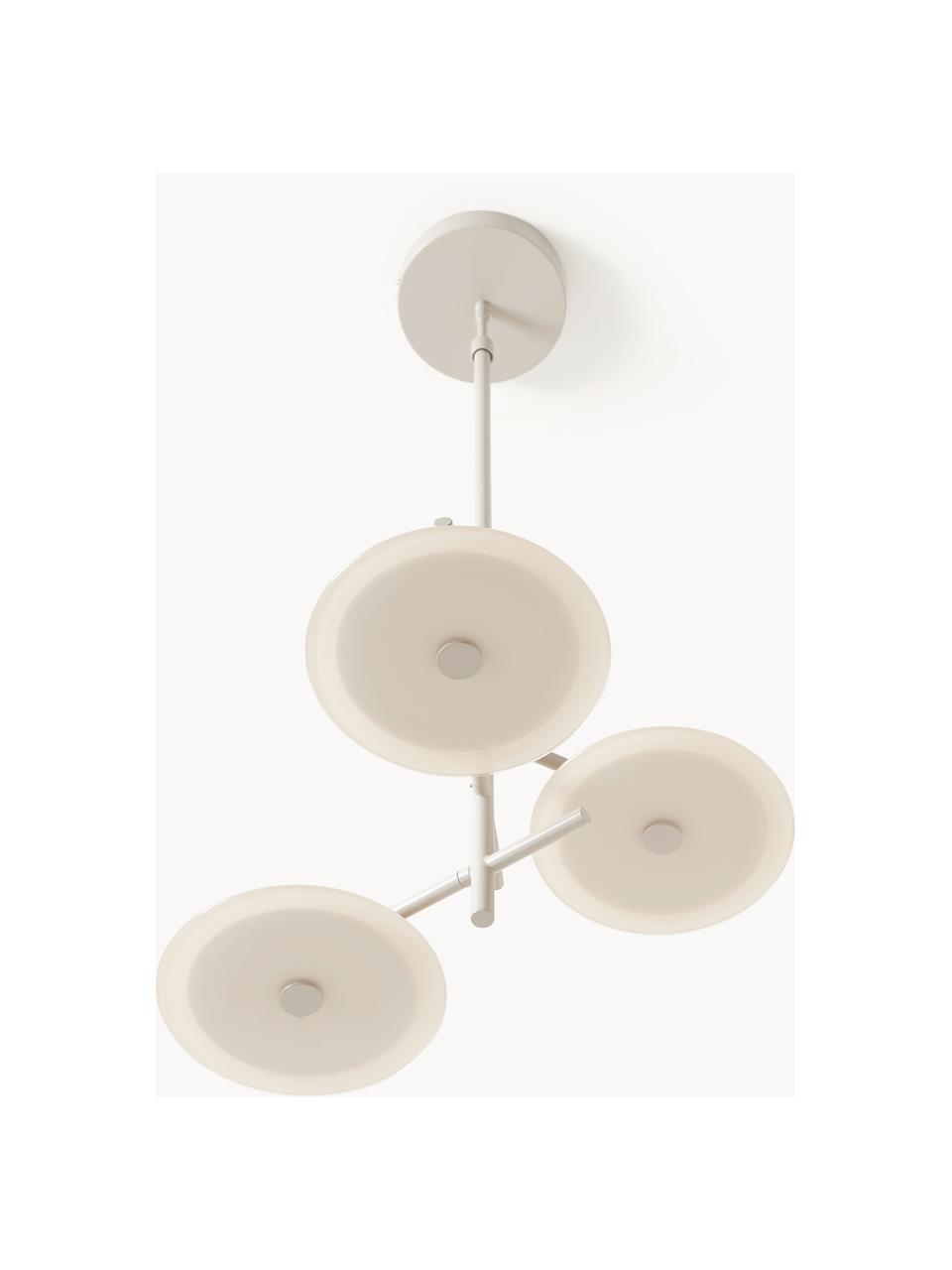 LED-Pendelleuchte Maxine, Beige, B 51 x T 51 cm