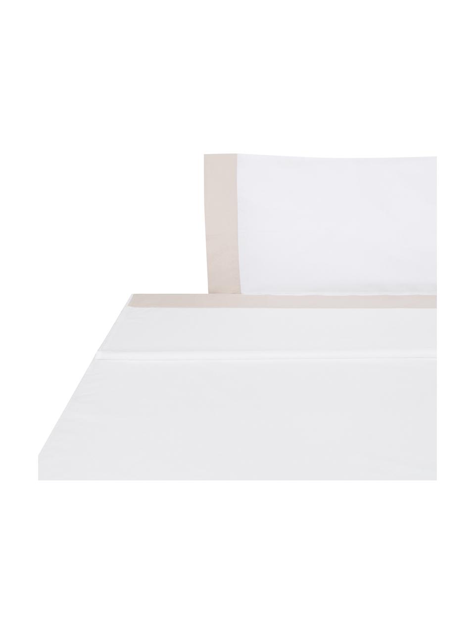 Sábana encimera Camalisa, Algodón
El algodón da una sensación agradable y suave en la piel, absorbe bien la humedad y es adecuado para personas alérgicas, Blanco, crema, Cama 180/200 cm (250 x 280 cm)