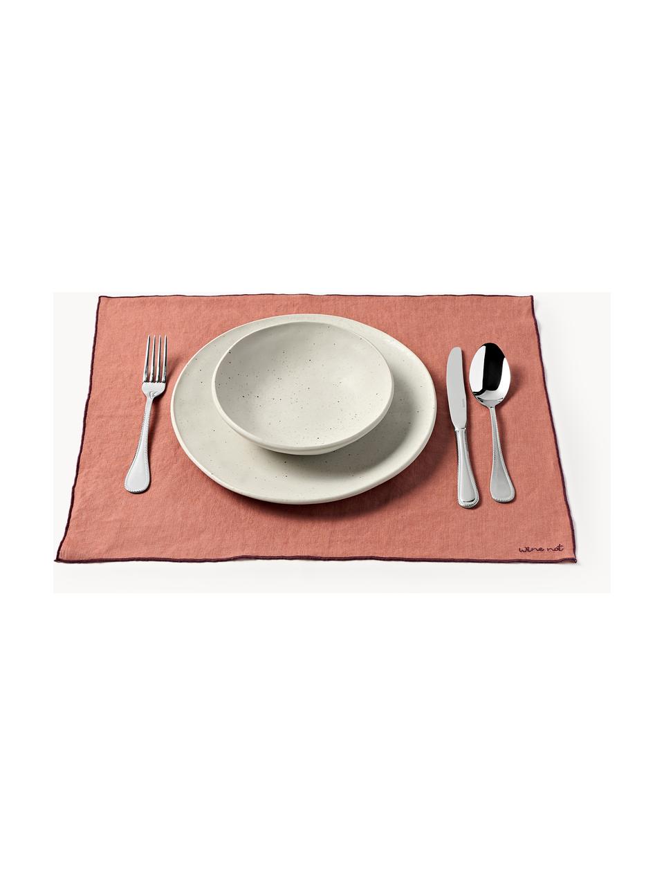 Sets de table Cosmo, 4 pièces, 100 % coton

Le matériau est certifié STANDARD 100 OEKO-TEX®, 4854CIT, CITEVE, Rouge corail, larg. 45 x long. 50 cm