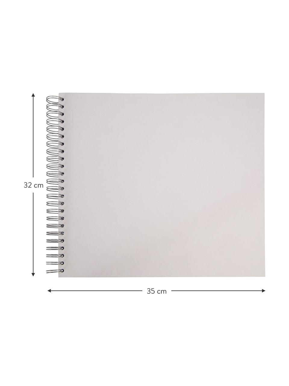 Album photo Picture, Blanc, larg. 25 x haut. 22 cm