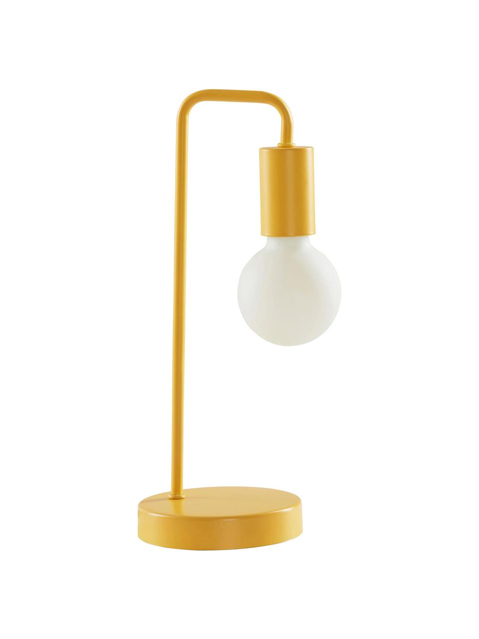Lampa stołowa Cascais, Żółty, Ø 14 x W 35 cm