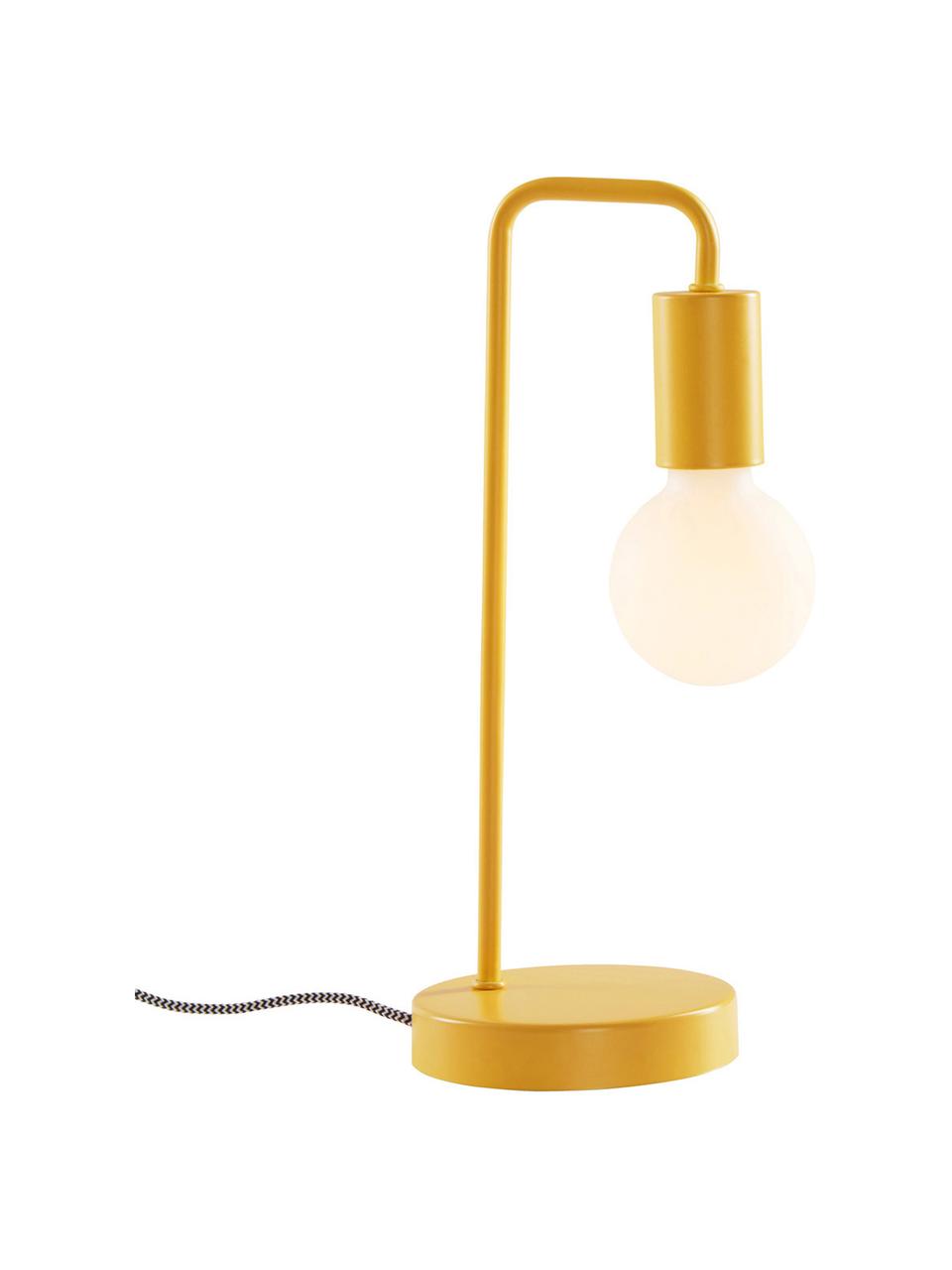 Stolová lampa Cascais, Žltá, Ø 14 x V 35 cm
