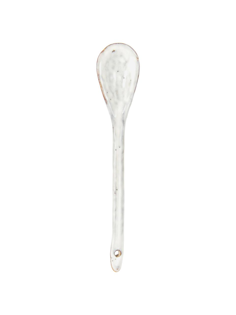 Cucchiaino Nordic Sand 2 pz, Gres, Grigio-, tonalità beige, Lung. 16 cm