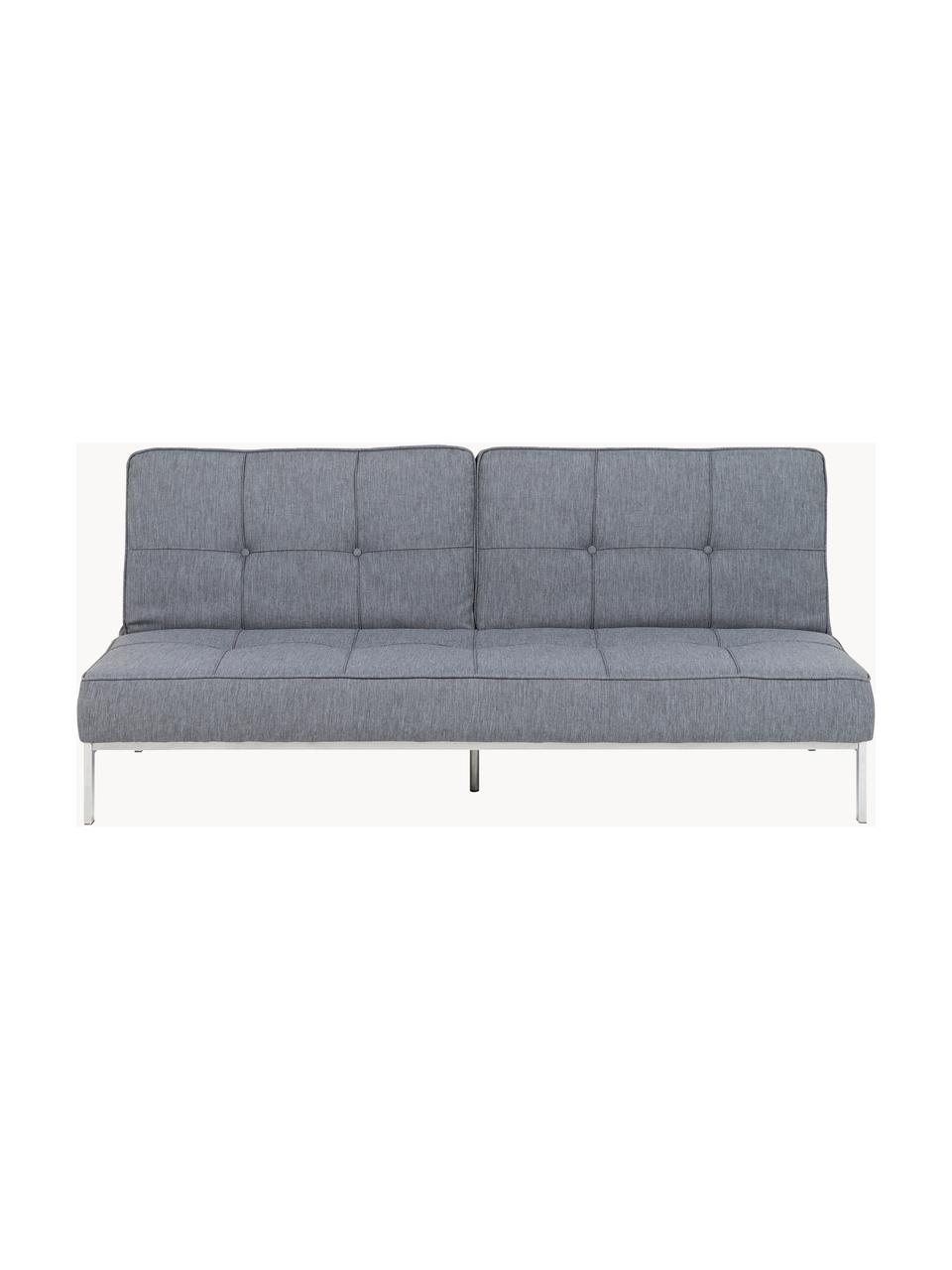 Schlafsofa Perugia (3-Sitzer), Bezug: Polyester Der hochwertige, Webstoff Grau, B 198 x T 95 cm