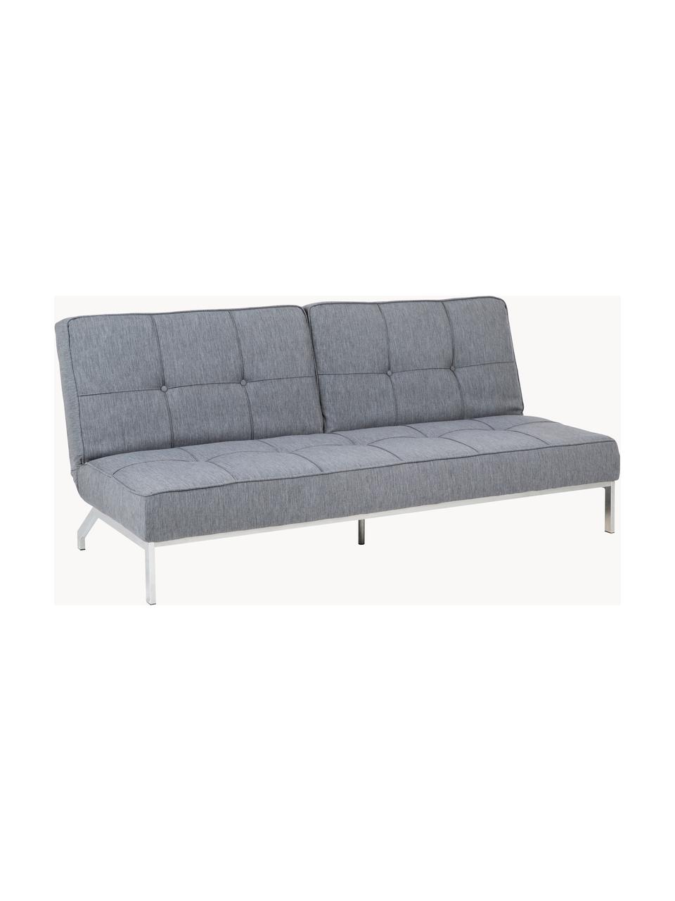 Schlafsofa Perugia (3-Sitzer), Bezug: Polyester Der hochwertige, Webstoff Grau, B 198 x T 95 cm