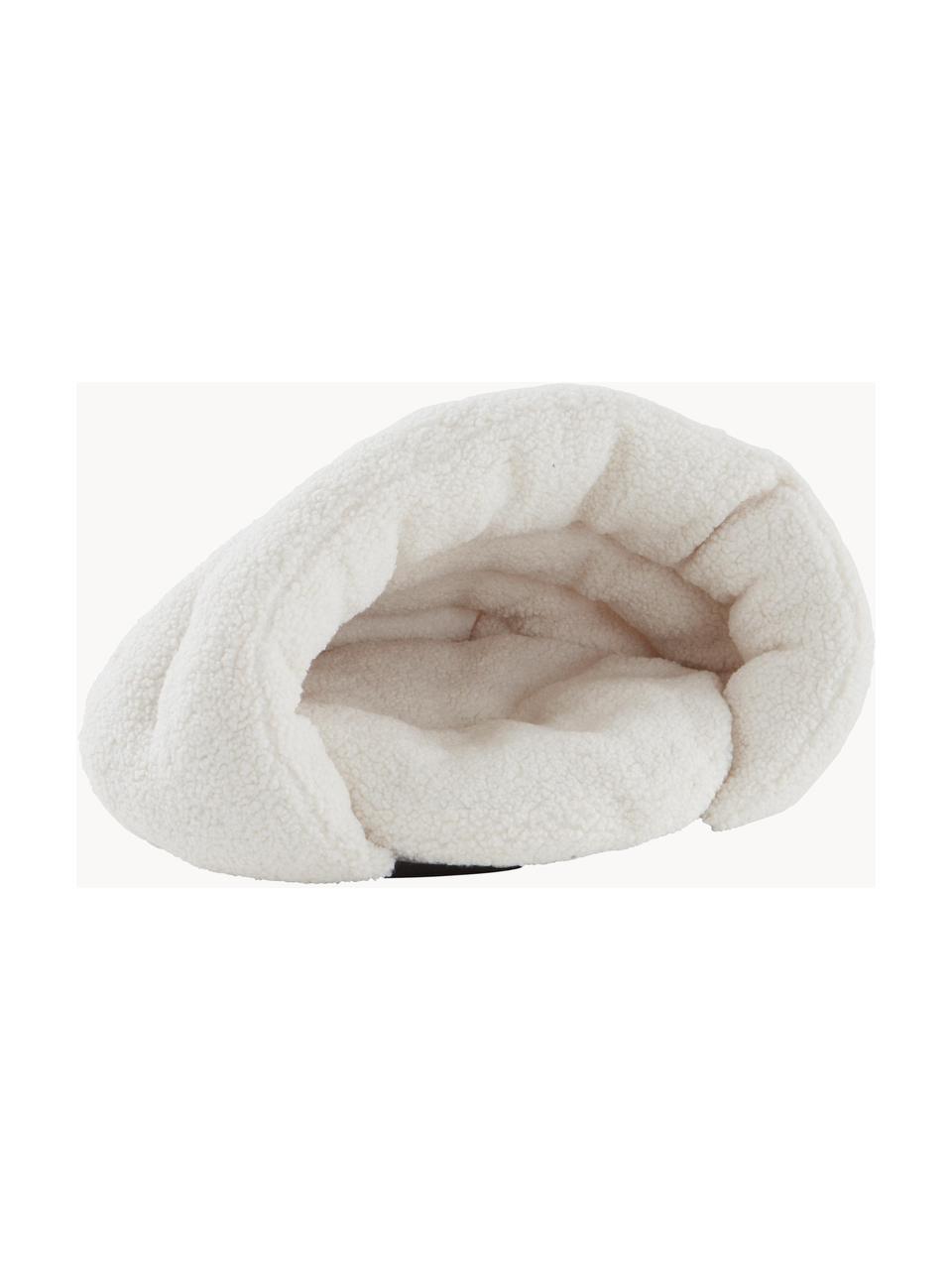 Cama para mascotas Teddy, Tapizado: tejido bouclé (100% polié, Off White, An 58 x F 43 cm