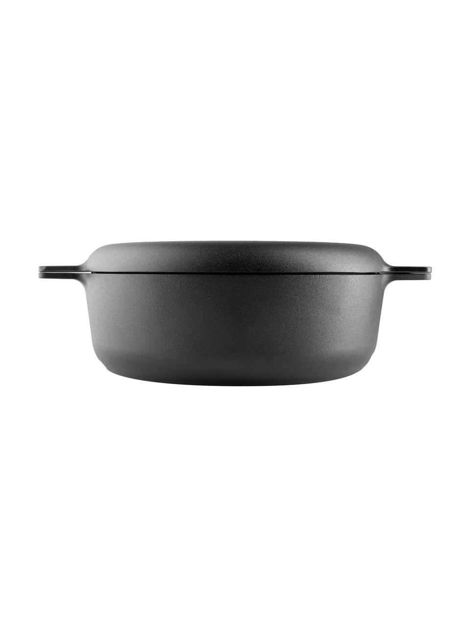 Brytfanna z powłoką zapobiegającą przywieraniu Nordic Kitchen, Aluminium z powłoką zapobiegającą przywieraniu Slip-Let®, Czarny, Ø 25 x W 11 cm