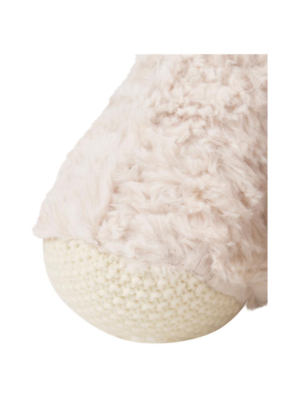 Knuffeldier Shaggy Schaf, Polyester, Crèmewit, B 25 x H 40 cm