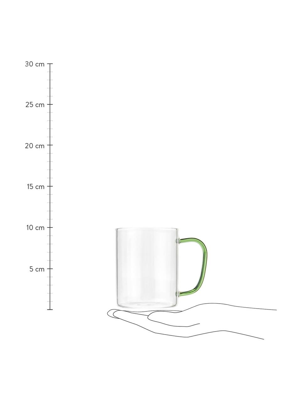 Tasses en verre isotherme à double paroi Isolate, 2 pièces