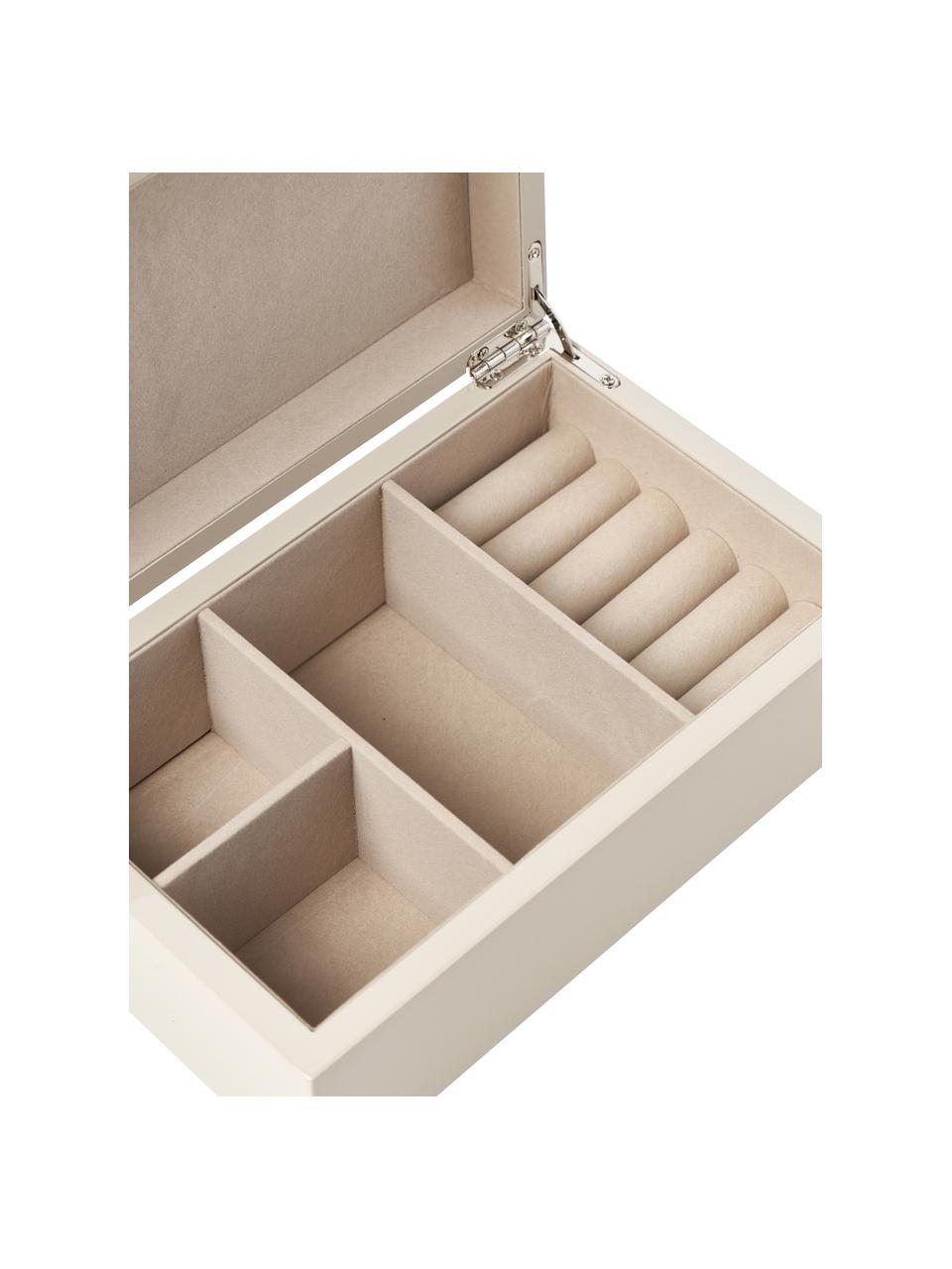 Boîte à bijoux Taylor, Beige, larg. 22 x haut. 8 cm