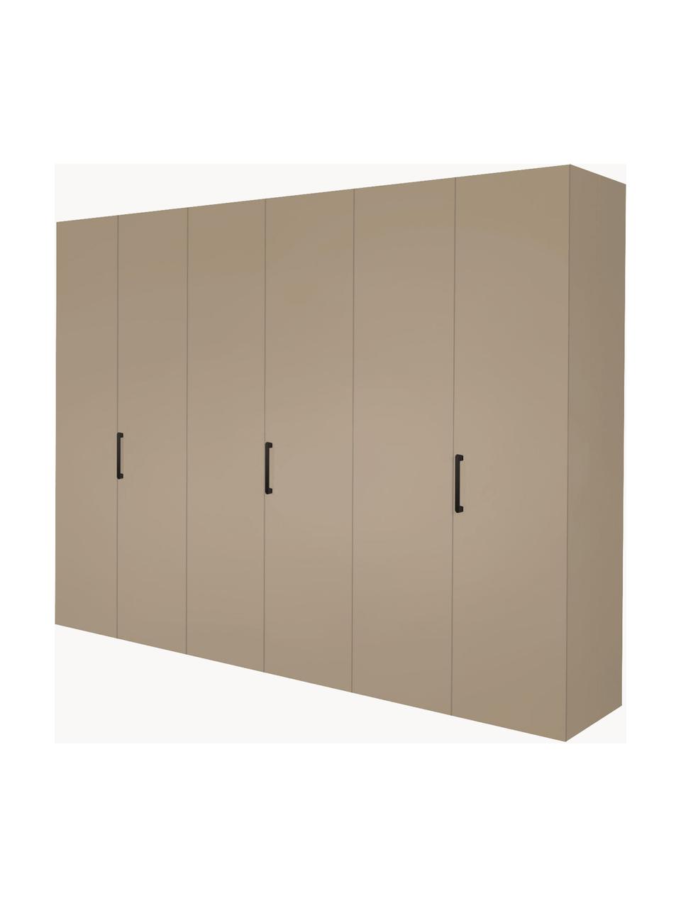 Draaideurkast Madison 6 deuren, inclusief montageservice, Frame: panelen op houtbasis, gel, Beige, B 302 x H 230 cm