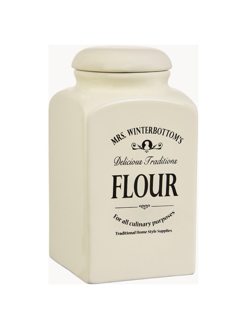 Bote Mrs Winterbottoms Flour, Cerámica de gres, Flour, Ø 11 x Al 21 cm, 1,3 L