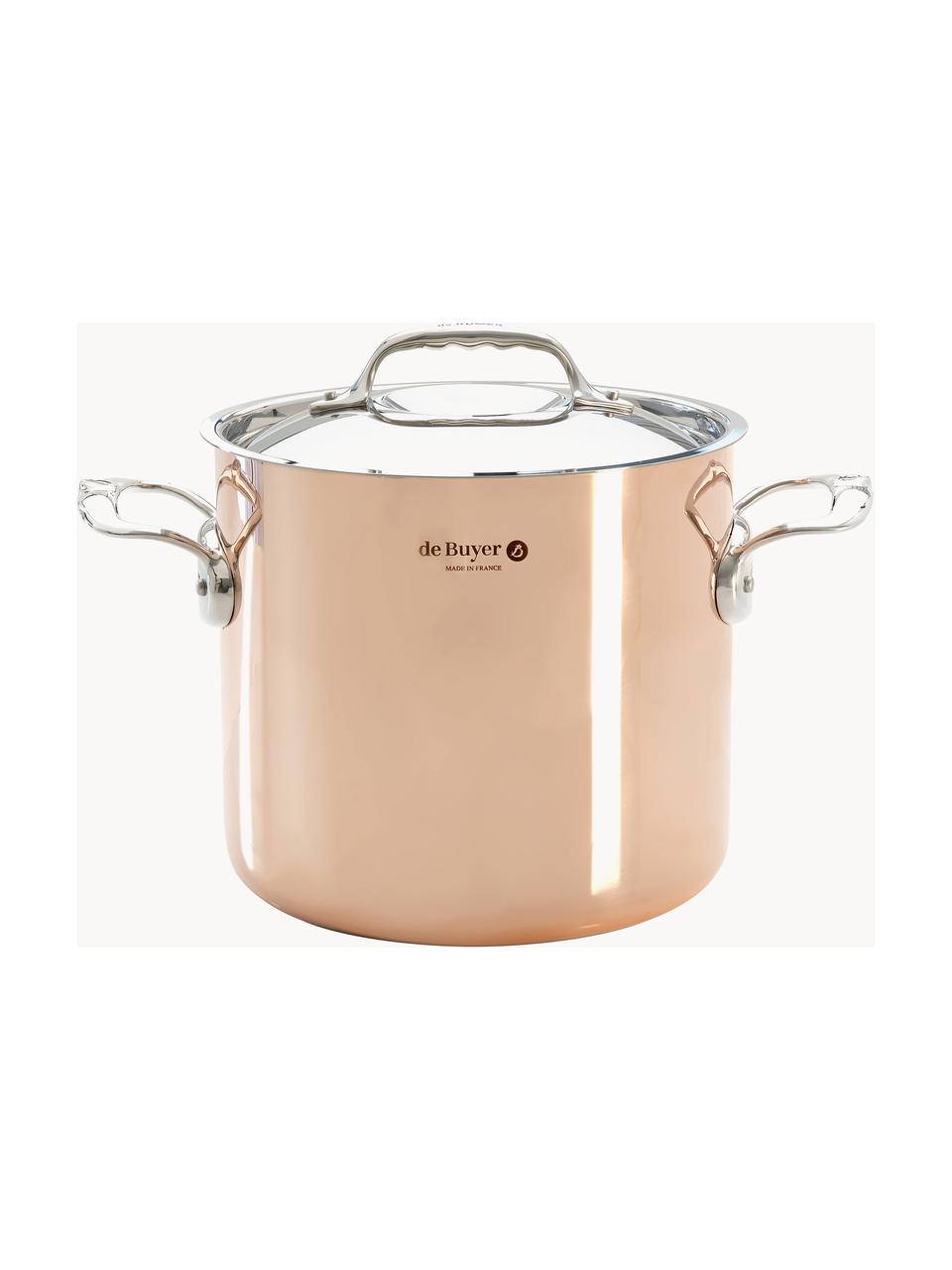 Kookpot Prima Matera, Koper, Koperkleurig, Ø 20 cm x H 23 cm, 5,7 L