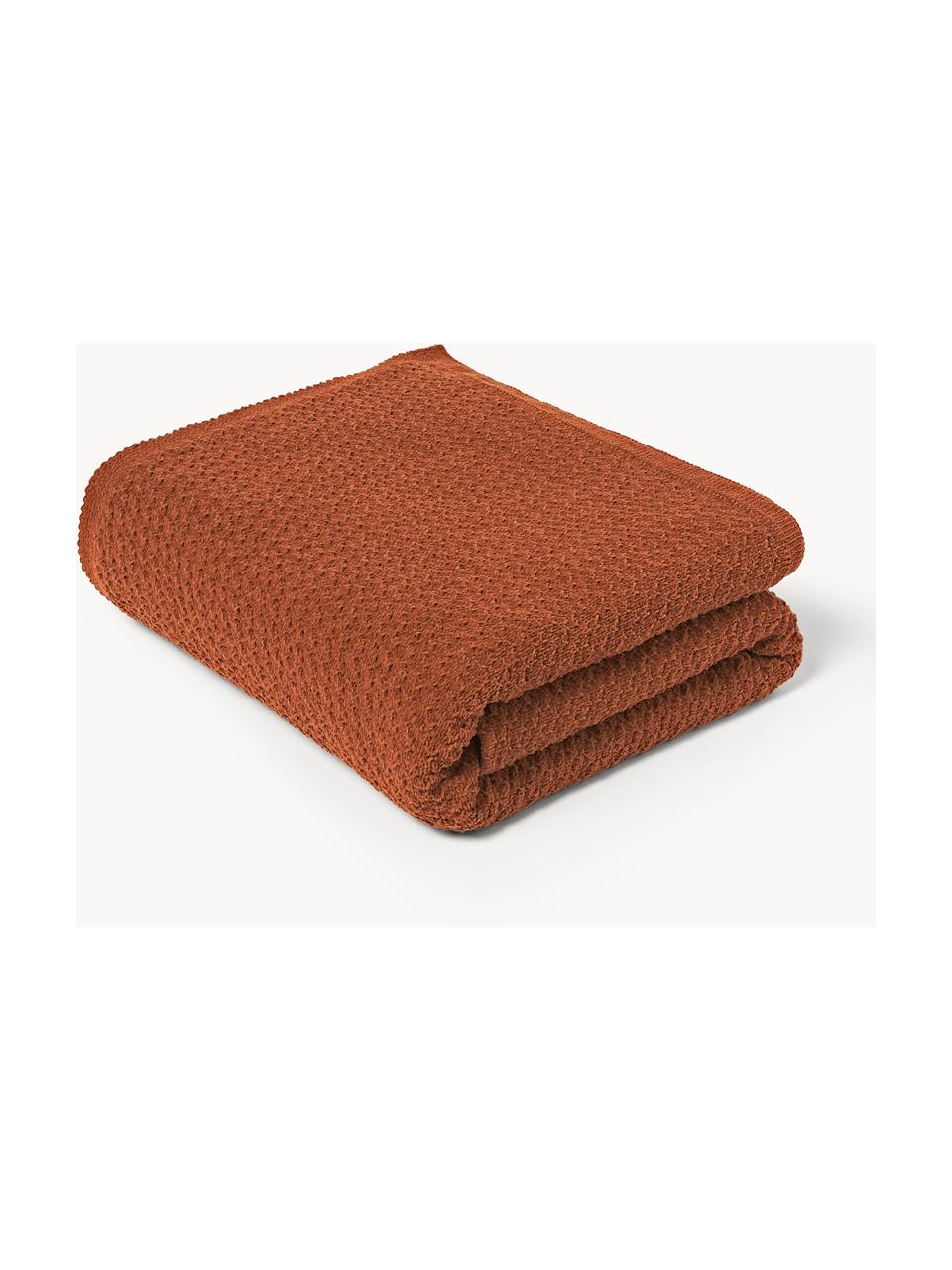 Strickdecke Everly aus Chenille, 100 % Polyester (recycelt), GRS-zertifiziert

Das in diesem Produkt verwendete Material ist schadstoffgeprüft und zertifiziert nach STANDARD 100 by OEKO-TEX®, 11.HIN.00050., Terrakotta, B 150 x L 200 cm