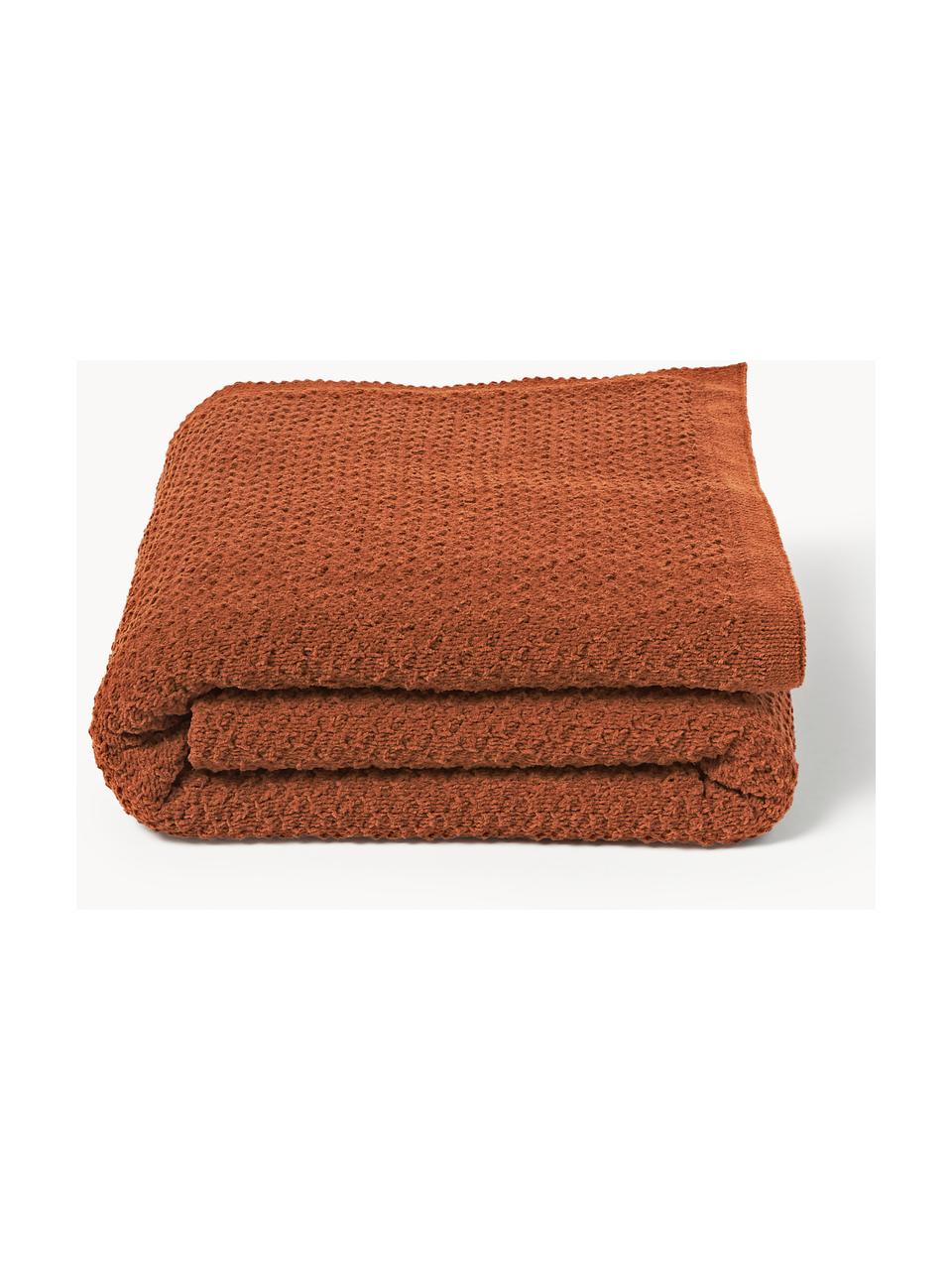 Couvre-lit en chenille Everly, 100 % polyester (recyclé), certifié GRS

Le matériau est certifié selon STANDARD 100 by OEKO-TEX®, 11.HIN.00050, Terracotta, larg. 150 x long. 200 cm