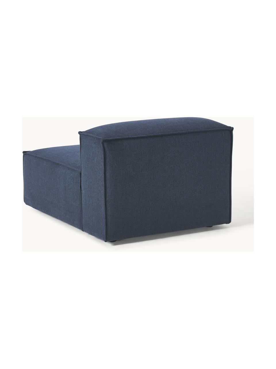 Módulo central sofá Lennon, Tapizado: 100% poliéster Alta resis, Estructura: madera contrachapada de p, Patas: plástico Este producto es, Tejido azul oscuro, An 89 x F 119 cm