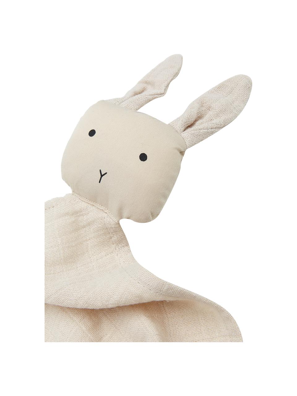 Komplet przytulanek kocyków Yoko, 2 elem., 100% bawełna, Odcienie beżowego, S 25 x D 25 cm