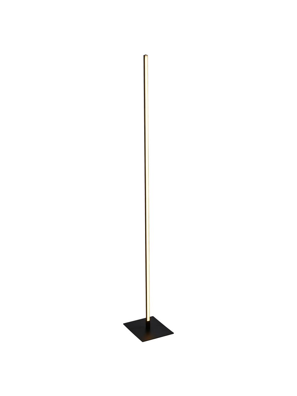 Stojací LED lampa s funkcí změny barev Tribeca, Černá, Š 20 cm, V 150 cm