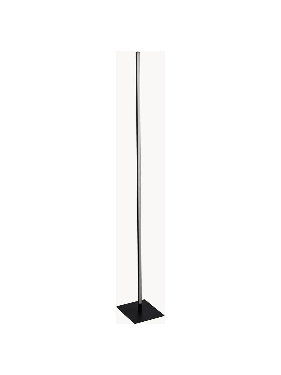 Stojacia LED lampa s funkciou zmeny farby Tribeca, Čierna, V 150 cm