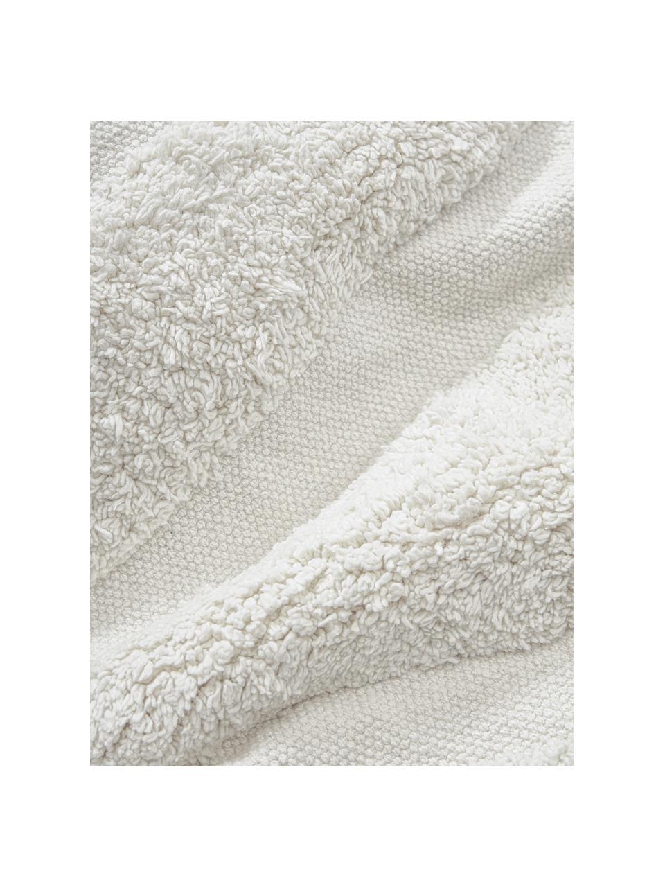 Poszewka na poduszkę w stylu boho Laerke, 100% bawełna z certyfikatem BCI, Kremowobiały, S 45 x D 45 cm