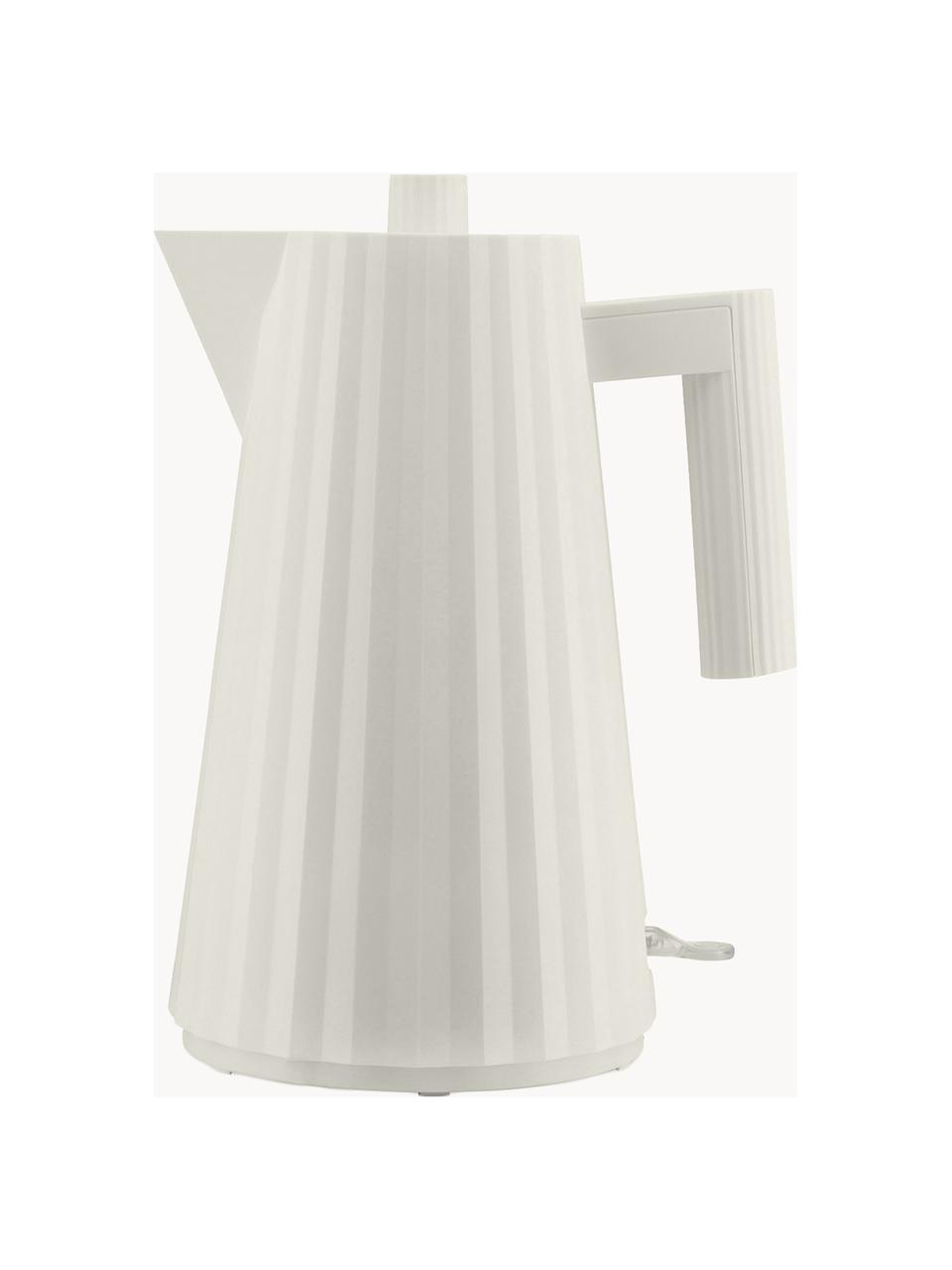 Hervidor Plissé, 1,7 L, Resina termoplástica, Blanco Off White, 1,7 L