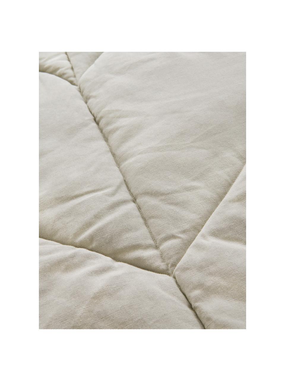 Spielmatte Keaton, Bezug: 100% Biobaumwolle, Beige, 100 x 165 cm