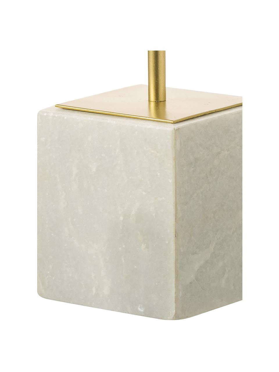 Dekoracja z marmurową podstawą Marball, Nogi: marmur, Nasada: odcienie złotego Nogi: biały marmur, W 30 cm