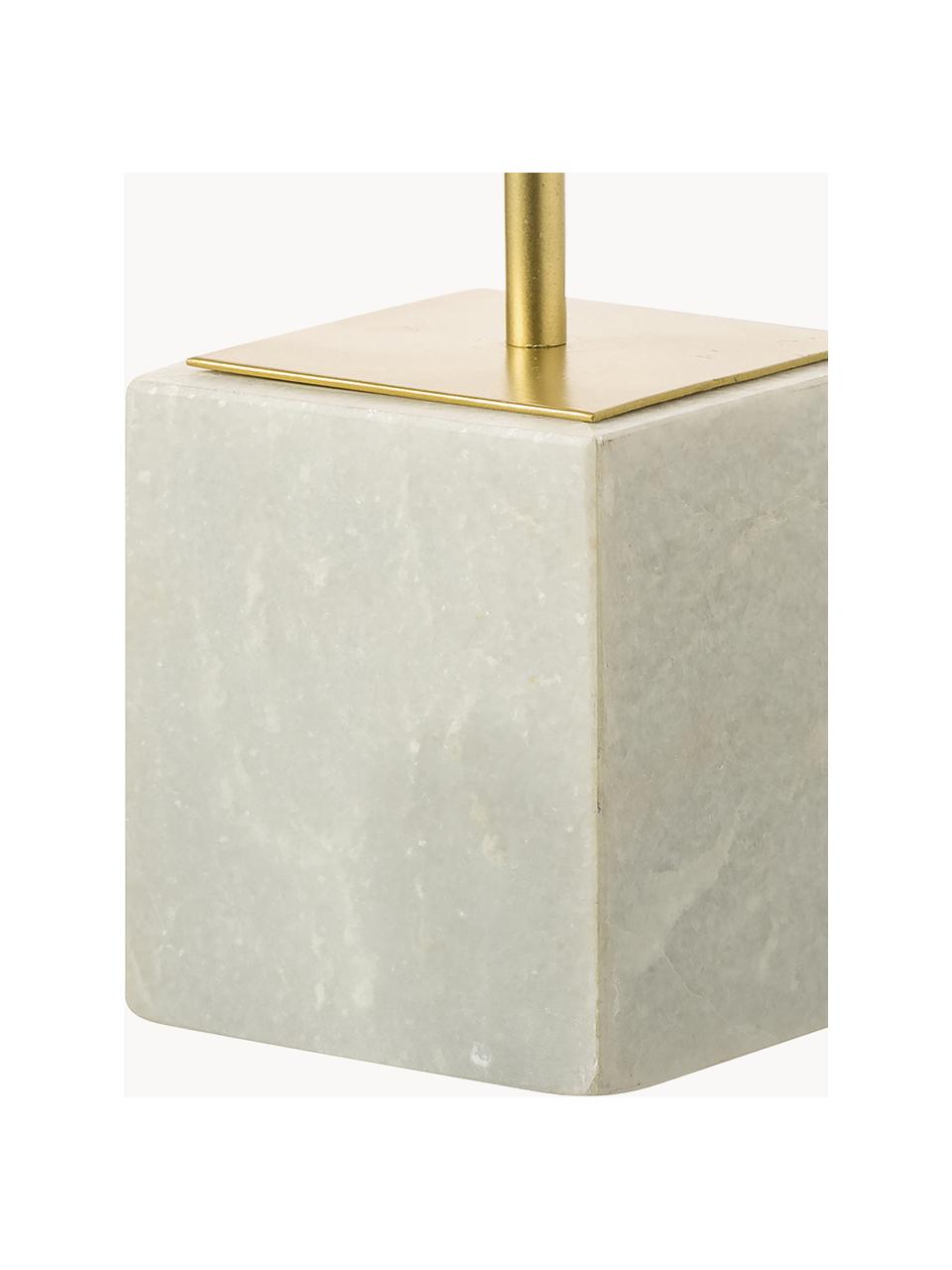 Dekorace s mramorovou podstavou Marball, Zlatá, bílá, V 30 cm