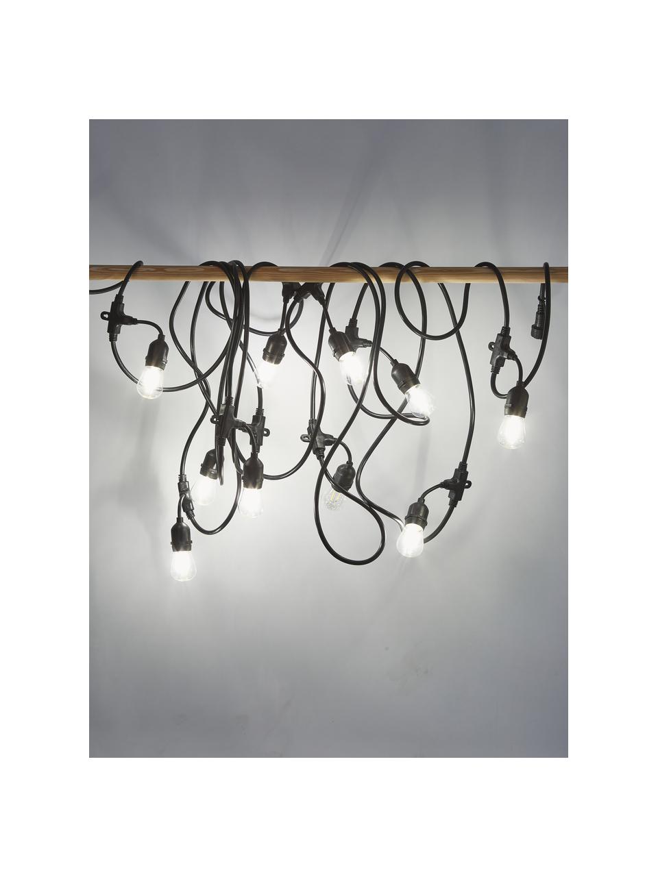 Guirlande lumineuse LED Joy, 1 000 cm, Noir, long. 1000 cm