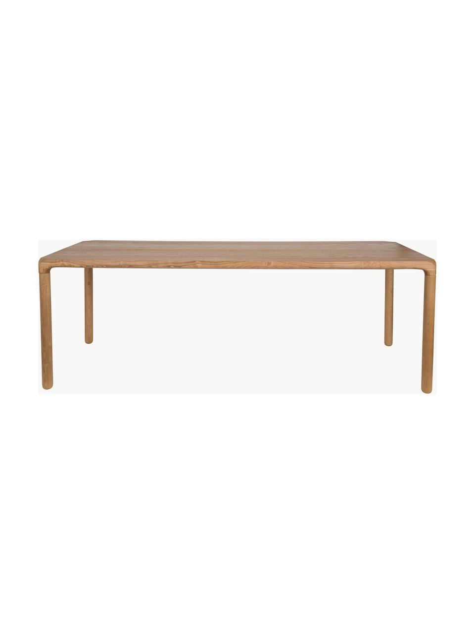 Houten eettafel Storm, verschillende formaten, Tafelblad: MDF met essenhoutfineer, , Essenhout, B 220 x D 90 cm