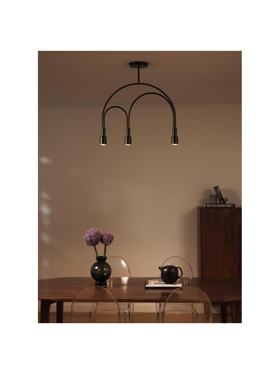 Plafondlamp Mia, Zwart, B 64 x H 67 cm