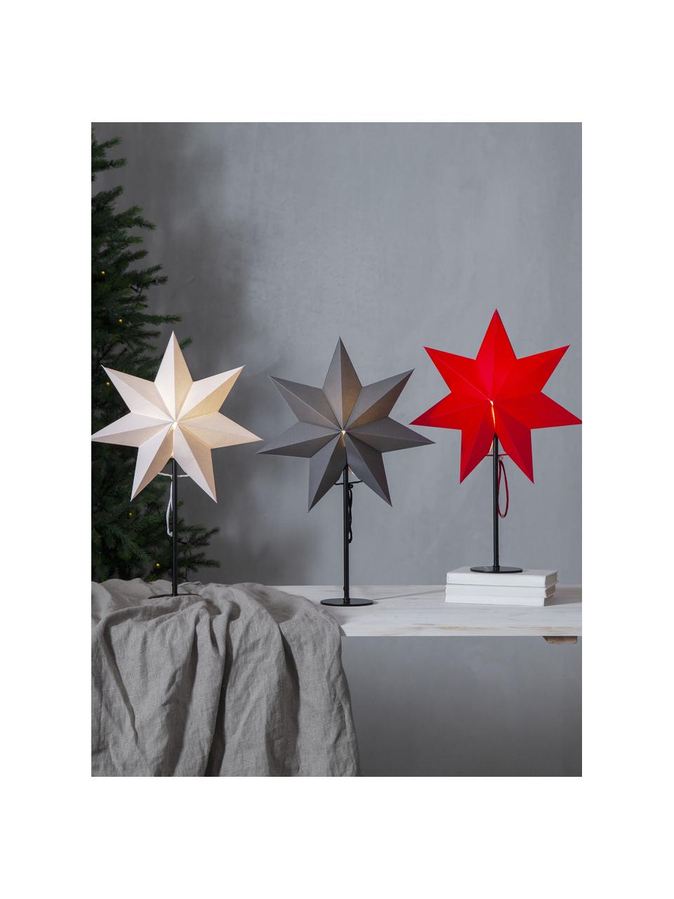 Shining Star Mixa, Voet: metaal, Rood, zwart, B 34 cm x H 50 cm